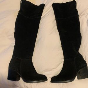 Steve Madden orabela over knee boots 9 black